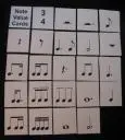 Note Value Cards