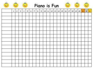 Piano is Fun Chart